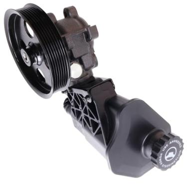 Imagem de ZHIKMIAO Bomba de direção hidráulica, com polia e suporte, compatível com Ram 1500 2002 2003 2004 2005 2006 2007 Substituição para 20-70269, 720-01126, 36P0098, 55-7154,521132400 AF