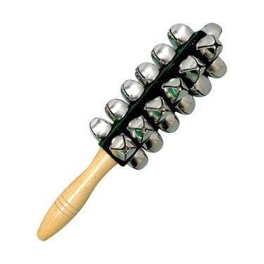 Imagem de Dynwave Sino de Natal de Mão, Brinquedo Musical Clássico e, Instrumento de Percussão Infantil para Apresentações de Ano, Verde