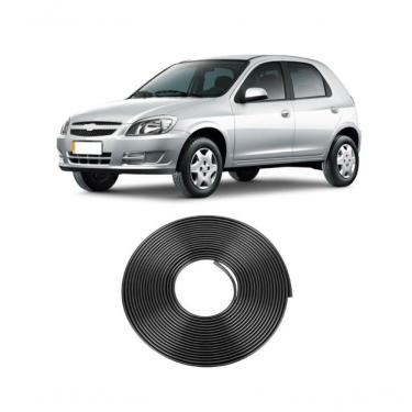 Imagem de Borracha Protetora Borda Porta Preta Celta 4 Portas 10M 7X14