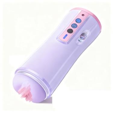 Imagem de Male Masturbator,Realistic Pocket Pussy Vagina Textured Lifelike Soft and Fleshy Texture,Penis Training Masturbators Sex Machine Toy for Men Z/Y2 (XXS)