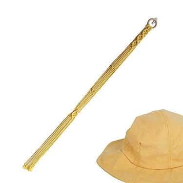 Imagem de chapéu Boho para pare- Titular exibição chapéu macramê tecelagem mão Bohemian | chapéu macio para chapéu aba larga, chapéu balHoghaki