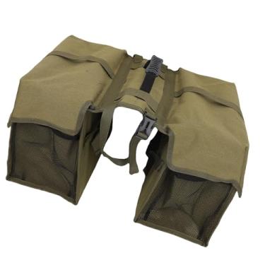 Imagem de RiToEasysports Bolsa de Rack Traseiro de Bicicleta, Bolsa de Lona à Prova d'água Com Tiras Reflexivas, Dupla de Grande Capacidade para Bicicletas Elétricas de Estrada de Montanha (30L)