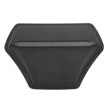Imagem de Tbest Capa de saída de ar do capô do carro, resistência ao calor, acabamento de saída de substituição para Lancer Evolution X EVO 10 Ralliart 2008 2015 Material ABS de ajuste universal (padrão de