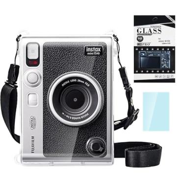 Imagem de CAIYOULE Capa Para Câmera Instax Evo Com Protetor De Tela, Acessório Polaroid Mini