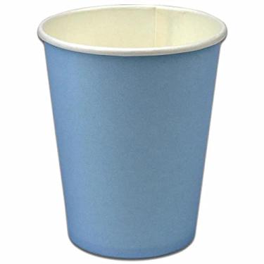 Imagem de Copo Papel Liso Azul Bebe