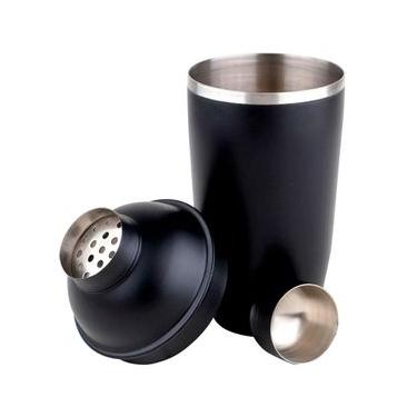 Imagem de Coqueteleira Dynasty Open Bar Preta - 500 ml