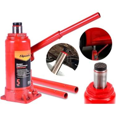 Imagem de Macaco Hidráulico Tipo Garrafa Suporta Até 5 Toneladas