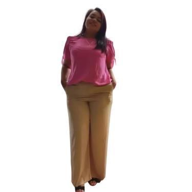 Imagem de CALÇA PLUS SIZE SOCIAL PANTALONA VISCOSE  CVD10