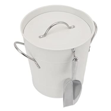 Imagem de Generic Balde de Gelo, Design de Alça de Banheira de Armazenamento de Vinho de Plástico Com pá de Gelo para Festas (#13)