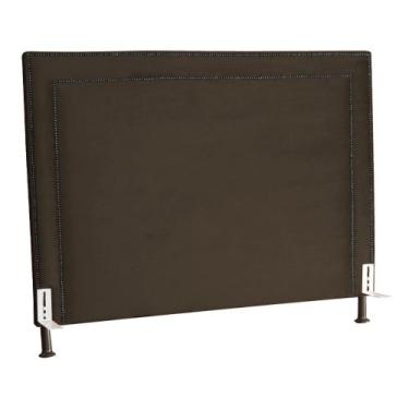 Imagem de Cabeceira Cama Box Casal Queen 160cm Viviane Veludo Quarto - Estopar, 