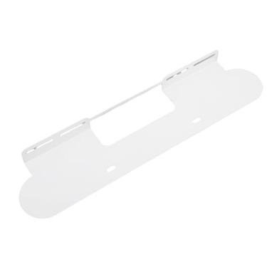 Imagem de SUNGOOYUE Suporte de Parede para Alto-falante, Carga Máxima Resistente de 22 Libras, Suporte de Prateleira de TV de Aço Universal Com Gerenciamento de Cabos para G2 e Outras Barras de Som (Branco)