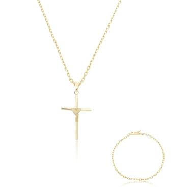 Imagem de Corrente De Moeda Antiga 24k + Pulseira Não Suja + Envio Hoje