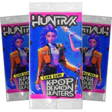 Imagem de KIT 200 CARDS HUNTRIX K-POP (50 ENVELOPES) CARTINHAS