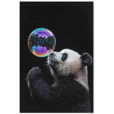 Imagem de Unicórnios roxos cenário fantástico quebra-cabeça adulto 500 peças presentes personalizado exclusivo quebra-cabeça animal arte colorida 500 peças