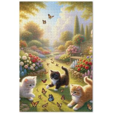 Imagem de Unicórnios roxos cenário fantástico quebra-cabeça 500 peças adultos jogo tecnologia presentes personalizados colorido decoração de pintura animal, 50 x 37 centímetros
