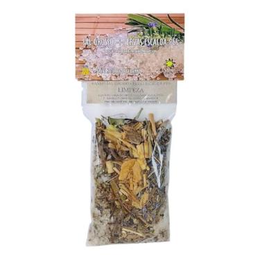 Imagem de Banho Sal Grosso + Ervas Escalda Pés Limpeza Emb.180g