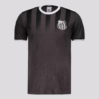 Imagem de Camisa Braziline Santos Mistura Masculina-Masculino