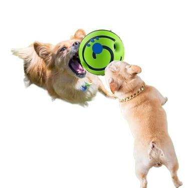 Imagem de Brinquedo Interativo para Cães, Durável e sem Pilhas com Sons Engraçados - Ideal para Exercício e Dentição(8cm-filhote)