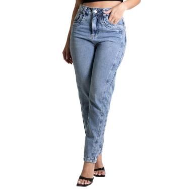 Imagem de Calça Jeans Sawary Mom - 281662 - INDIGO 46-Feminino