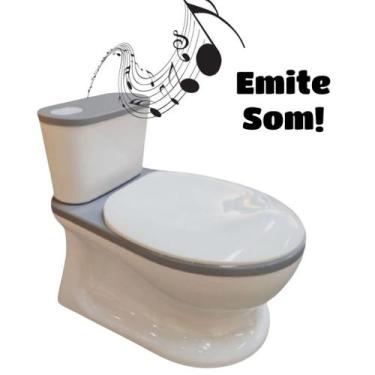 Imagem de Troninho Privadinha Musical (Som de descarga) Infantil Criança Bebe Tr