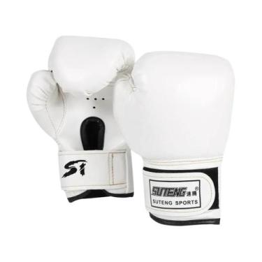 Imagem de Luvas De Boxe MMA Para Crianças Em Couro PU Luvas Profissionais De Tre