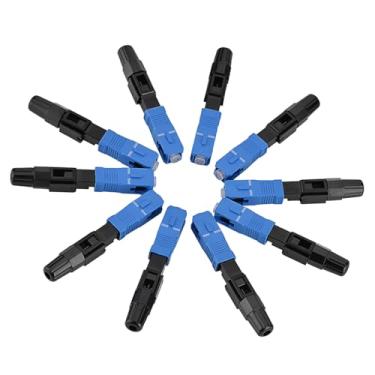 Imagem de Generic Adaptador Rápido de Conector de Fibra SC/UPC 10 Unidades para FTTH/ODF, Desempenho Estável, CATV/ODF