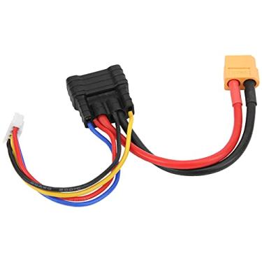 Imagem de Generic Cabo Adaptador Xt60 Portátil para Plugue -3S Fácil Operação para Carro/avião RC Adequado para Bateria RC Lipo Plugue Banana Banhado a Ouro 5,8 pol.