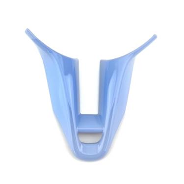 Imagem de JUIVEEL Capa para volante de carro estilo azul com acabamento inferior para volante interno compatível com acessórios Hyundai Elantra CN7 N Kona N i20 N
