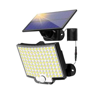 Imagem de Luz Solar Externa 106LED À Prova d'Água Com Sensor De Movimento E Cont