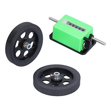 Imagem de Acouto Contador Mecânico de Comprimento, 6 Dígitos, 0-99999,9 Metros, Com Medidor de Rolamento de Alta Velocidade Jm316 para Têxteis e Artesanato