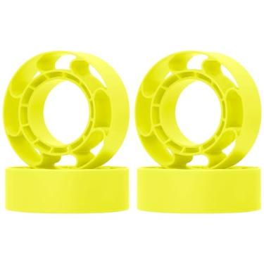 Imagem de OGRC 1.0 Silicone Rubber Inserts RC Tire Inserts for TRX4M SCX24 1/18 1/24 RC Crawler Car (OD 60-64mm) - Yellow