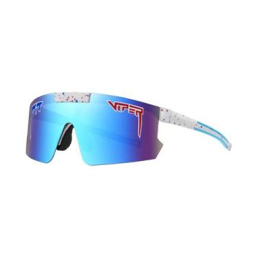 Imagem de Óculos De Sol Unissex UV400 Para Ciclismo Com Lentes Rebatíveis Para E