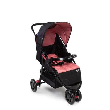 Imagem de Carrinho de Bebê Toffy Rosa Onda Cosco Kids