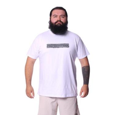 Imagem de Camiseta Plus Size Bali Hai Petit Pave, Branco, G2