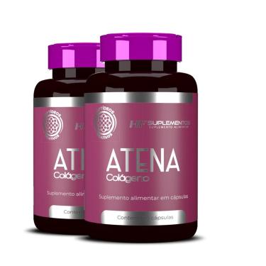 Imagem de 2x ATENA PEPTIDEOS BIOATIVOS COLAGENO 120CAPS HF SUPLEMENTOS-Unissex