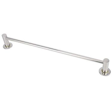 Imagem de GLOGLOW Barra de Toalha de 57cm, Cabide Fixado na Parede de Aço Inoxidável da Cremalheira de Toalha Com Parafusos Escondidos para a Lavanderia da Cozinha do Banheiro