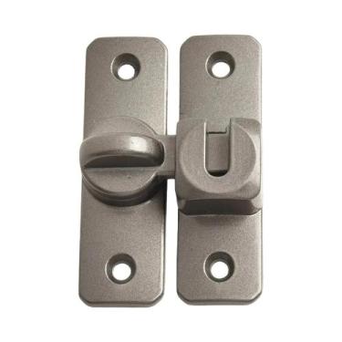 Imagem de Fechadura De Porta Deslizante Em Liga De Zinco 90 180 Graus Fácil De I