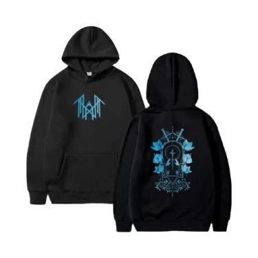 Imagem de Hoodies De Moletom Com Estampa Gráfica Para Homens E Mulheres, Manga L