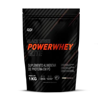 Imagem de Whey Protein Isolado Elite (80% Proteína) 1kg  –  GO NUTRITION-Unissex