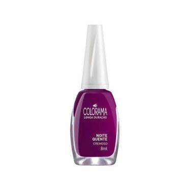 Imagem de Esmalte Colorama Noite Quente Cremoso 8ml, Noite Quente, 8ml