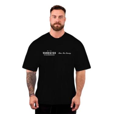 Imagem de Camiseta Oversized Masculina Treino Academia Streetwear Maromba Vanqui