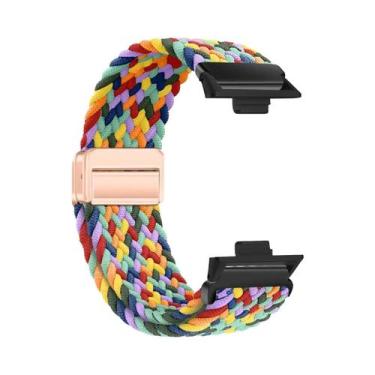 Imagem de Pulseira De Nylon Trançada Com Fivela Magnética Respirável Substituíve