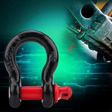 Imagem de Vroomoto 2T, anel D de 1,995 kg, adequado para UTV e ATV, confiável e fácil de instalar, conecta-se facilmente a qualquer tipo de corda (4,75T)