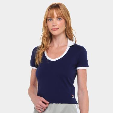 Imagem de Camisa Polo Fila UC Slim Feminina-Feminino