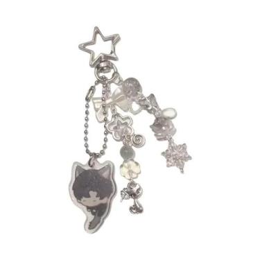 Imagem de Chaveiro De Acrílico Versão Q Fofo, Tema Amor Espacial, Pingente De Le