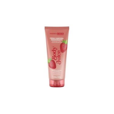 Imagem de Creme Corporal Desodorante Morango Dermachem Body Juice 100g