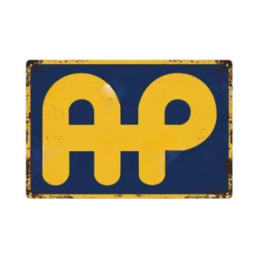 Imagem de Placa De Metal Vintage De Peças De Carro Para Decoração De Parede De O