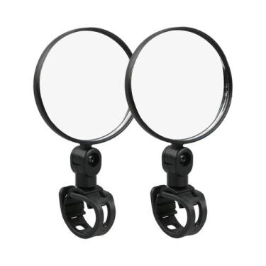 Imagem de Ajustável Universal 360 graus Espelho Retrovisor De Bicicleta Com Ângu