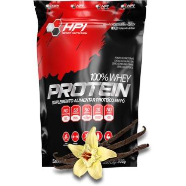 Imagem de 100% Whey Protein 900g HPI Sport Nutrition, Baunilha