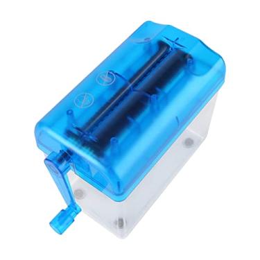 Imagem de Generic Mini Triturador de Corte de Papel Manual Eficiente para Trituração de Arquivos de Escritório Doméstico, Adequado para Documentos Financeiros, 4 Almofadas Antiderrapantes para Uso Em Mesa
